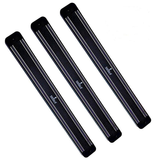 Magnetic Knife/Tool Rack - 3 Black